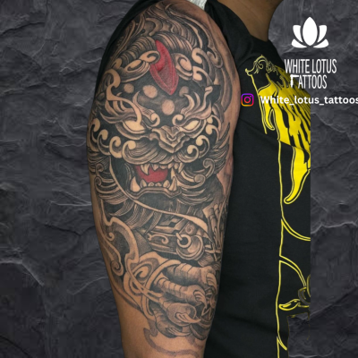 Half sleeve tattoo